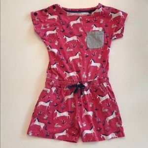 Mini Boden unicorn romper